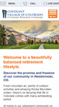 Mobile Screenshot of covenantcolorado.org